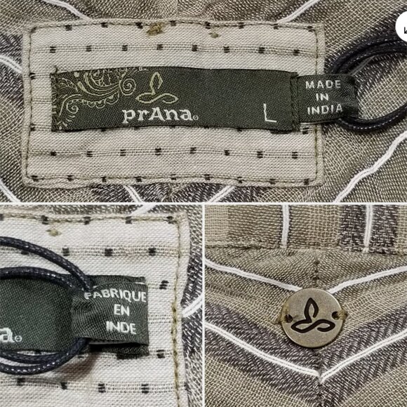 PRANA Buenos Dias Shirt Dress 6643E1M - Picture 7 of 12